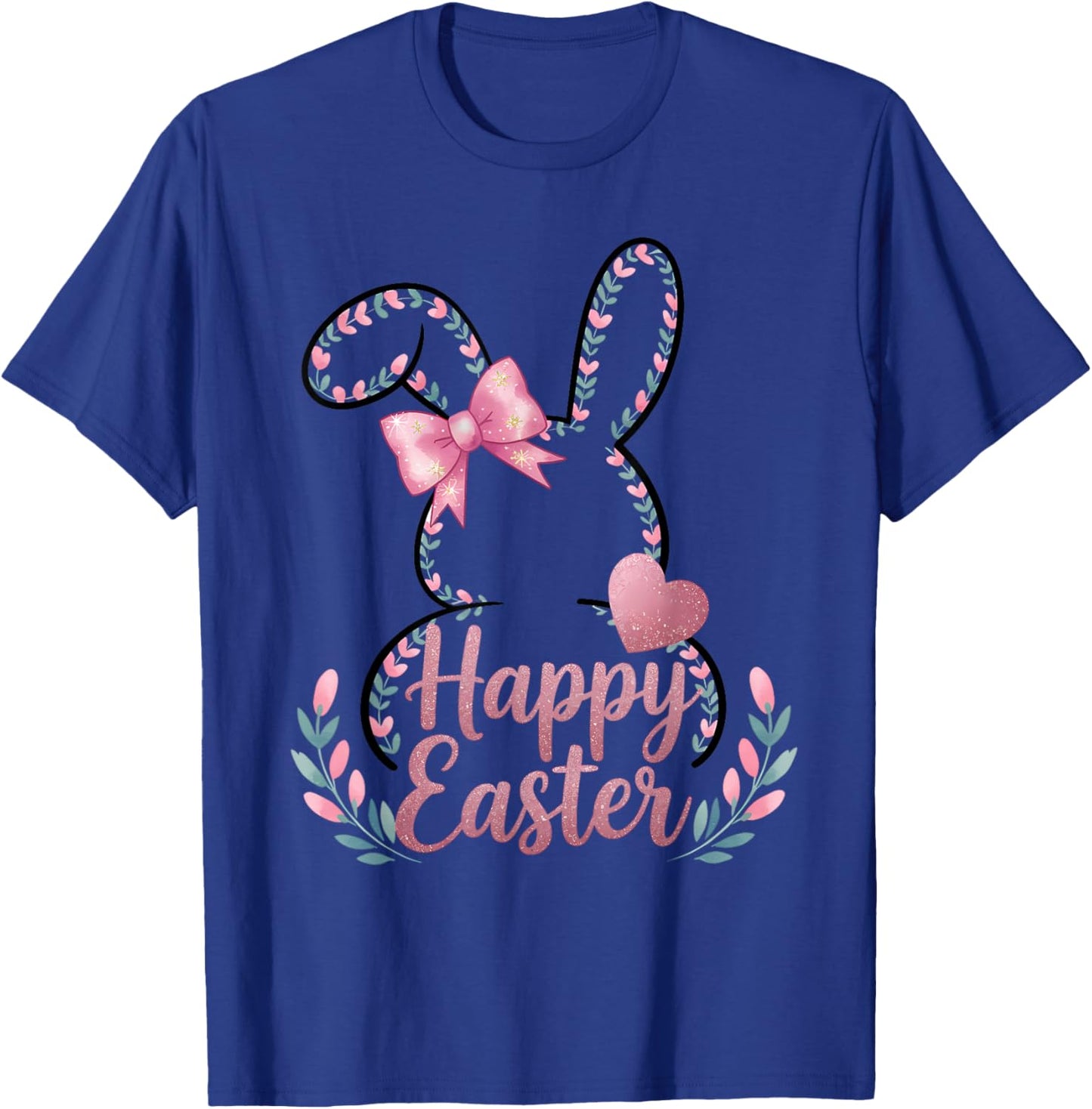 Œufs de lapin Happy Easter Day Cute Happy Easter Bunny T-Shirt - T-Shirt | Royal