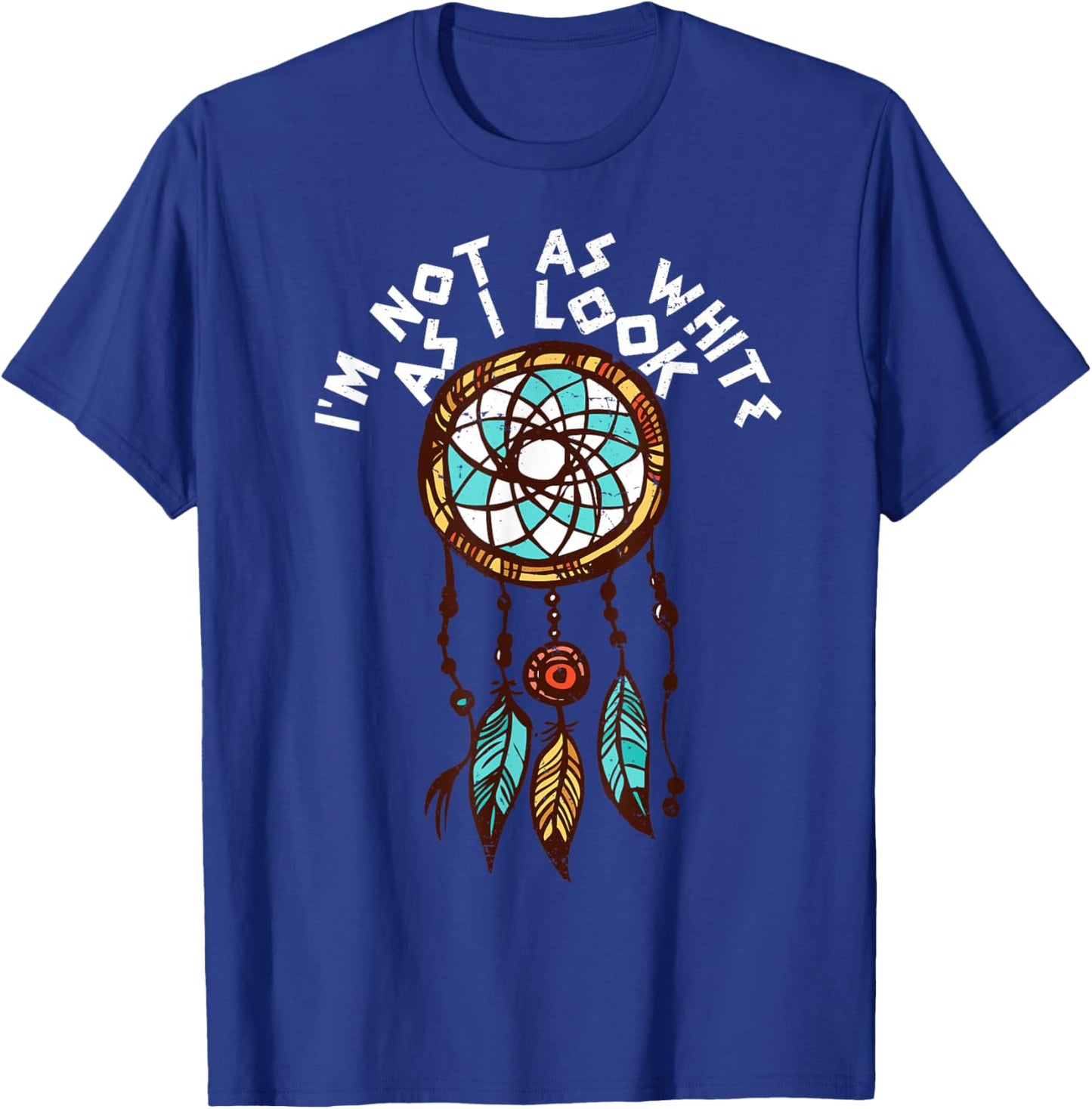 I'm Not as White as I Look T-Shirt - T-Shirt | Royal