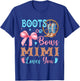 Boots or Bows Gender Reveal Decorations Mimi Loves You T-Shirt - T-Shirt | Royal
