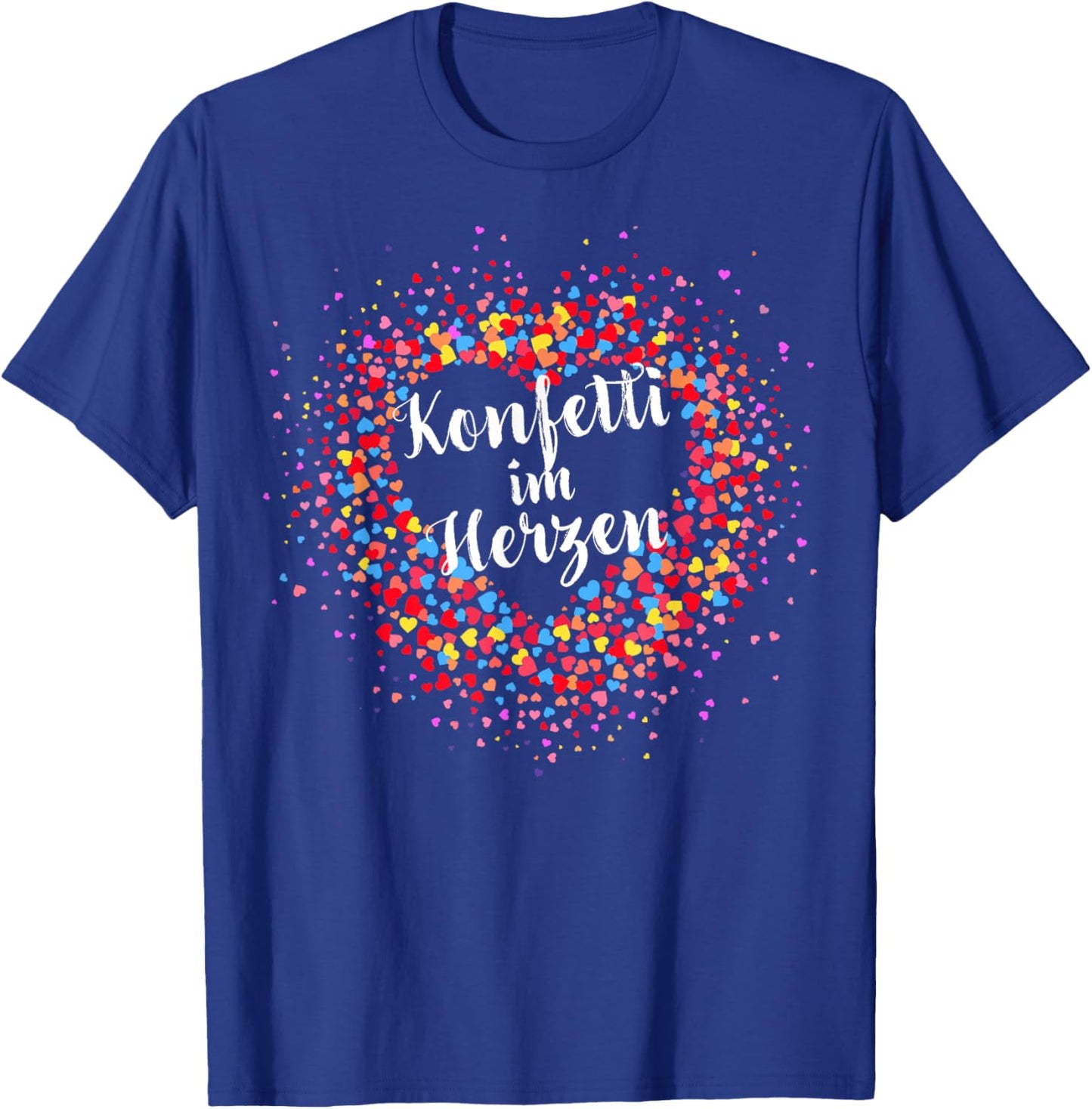Confetti in the Heart Fancy Dress Carnival Confetti Costume Women's T-Shirt - T-Shirt | Royal