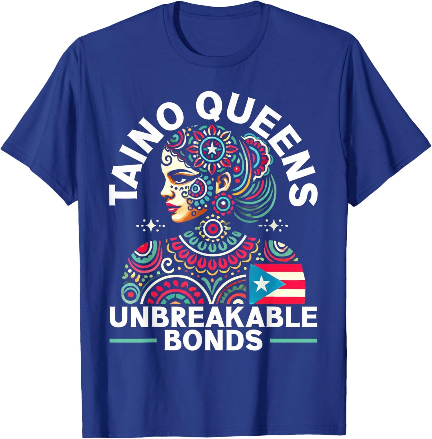 Taino Indian Puerto Rico Pride Boricua Puerto Rican Women T-Shirt - T-Shirt | Royal