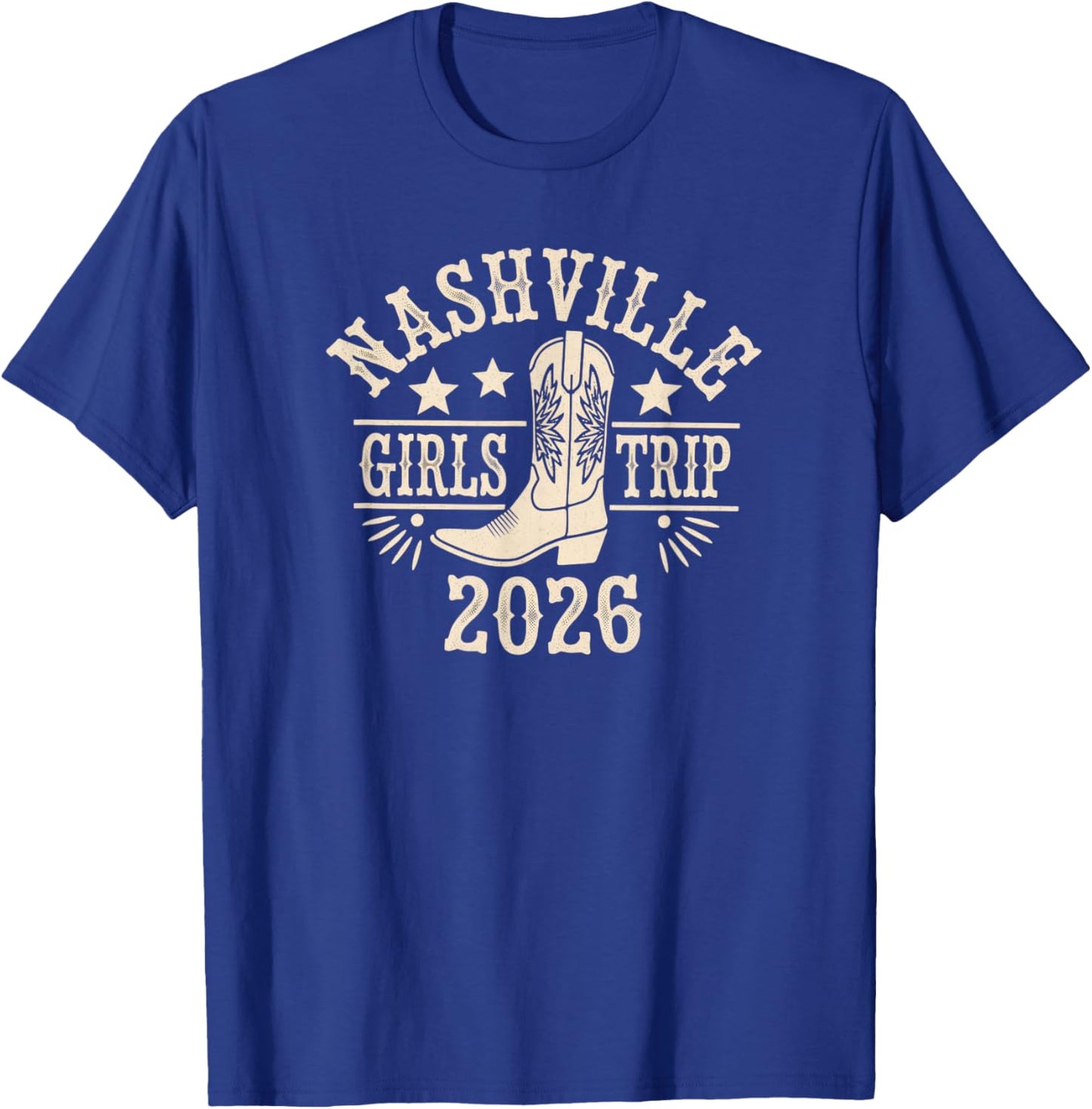 Nashville Girls Trip 2026 T-Shirt - T-Shirt | Royal