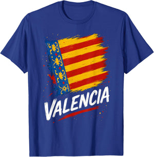 Valencia Flag Valencian Pride T-Shirt - T-Shirt | Royal