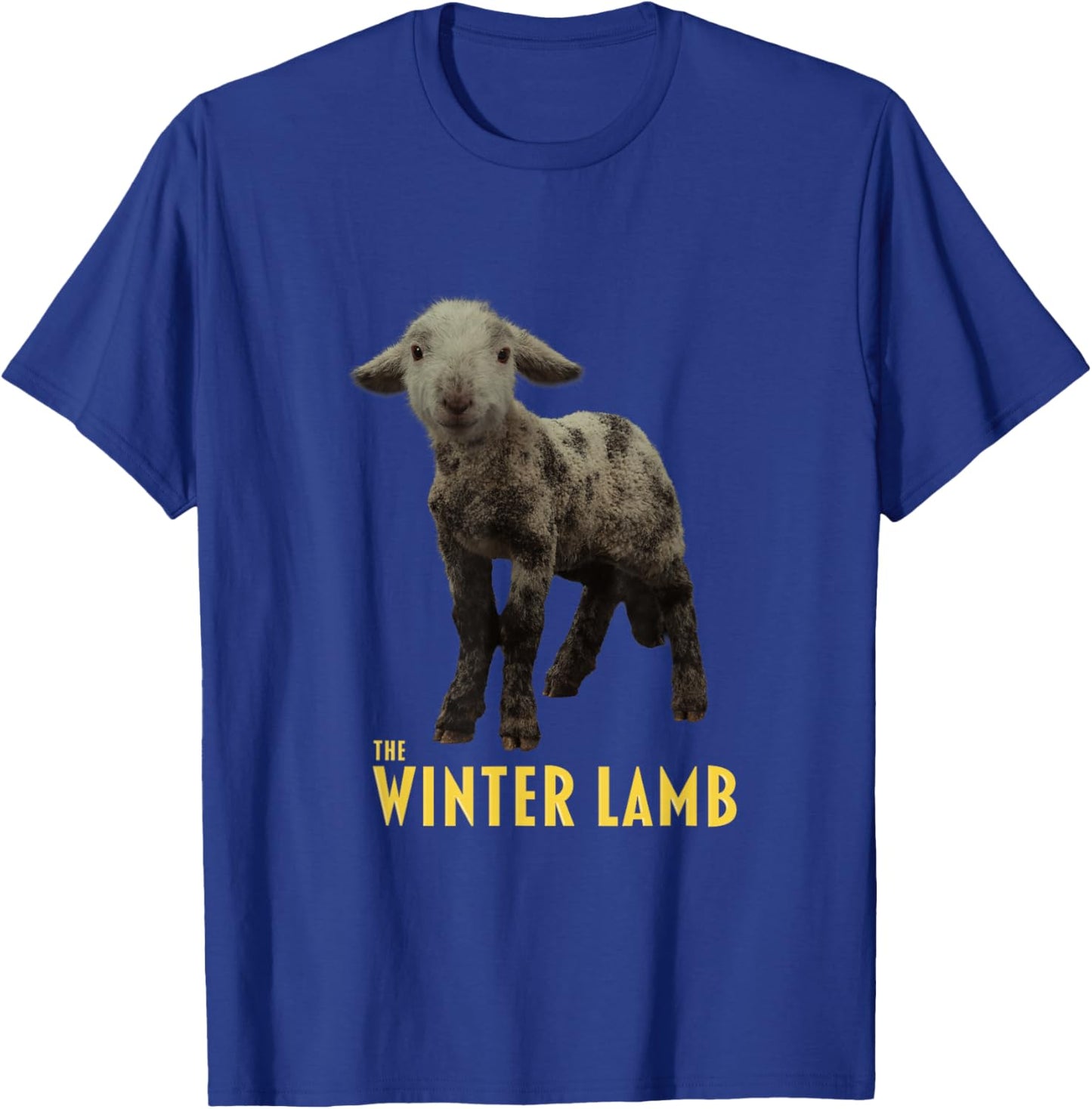 The Winter Lamb T-Shirt - T-Shirt | Royal