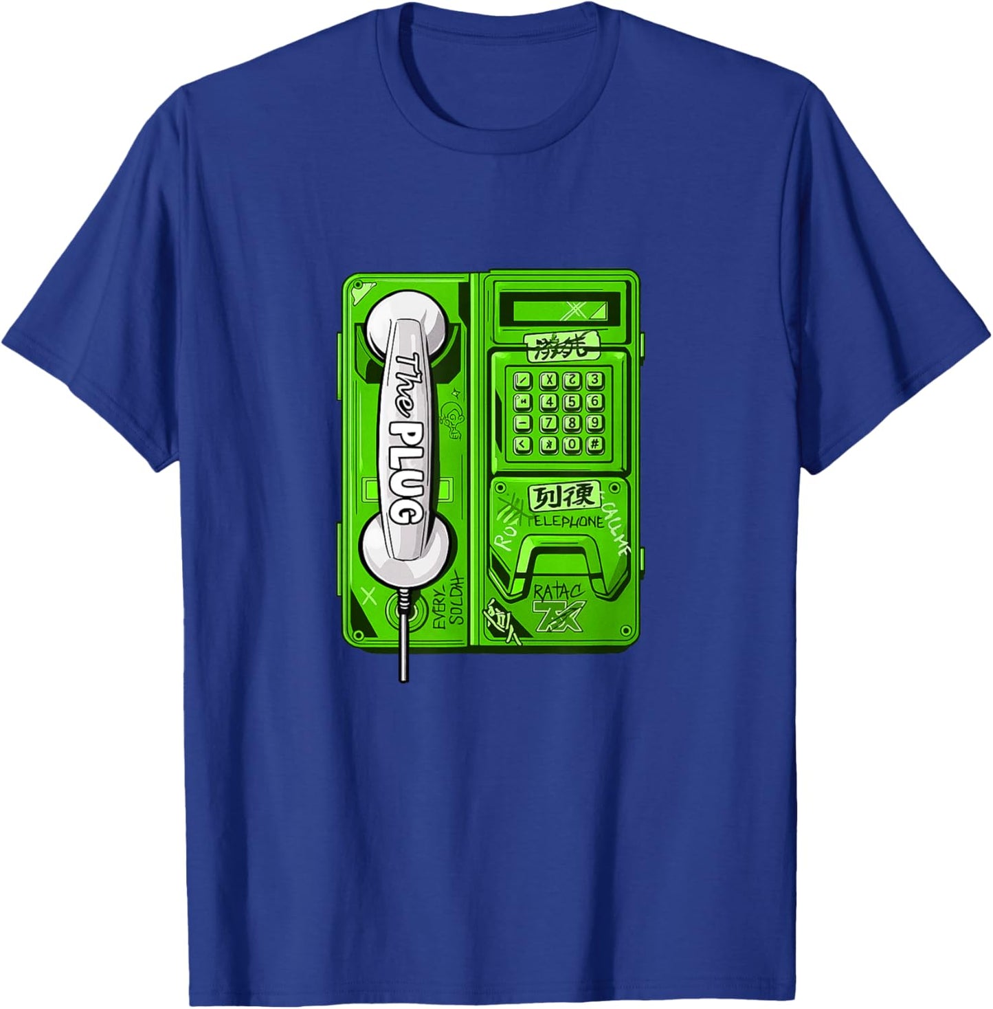 Green Color Connected Green Graphic T-Shirt - T-Shirt | Royal