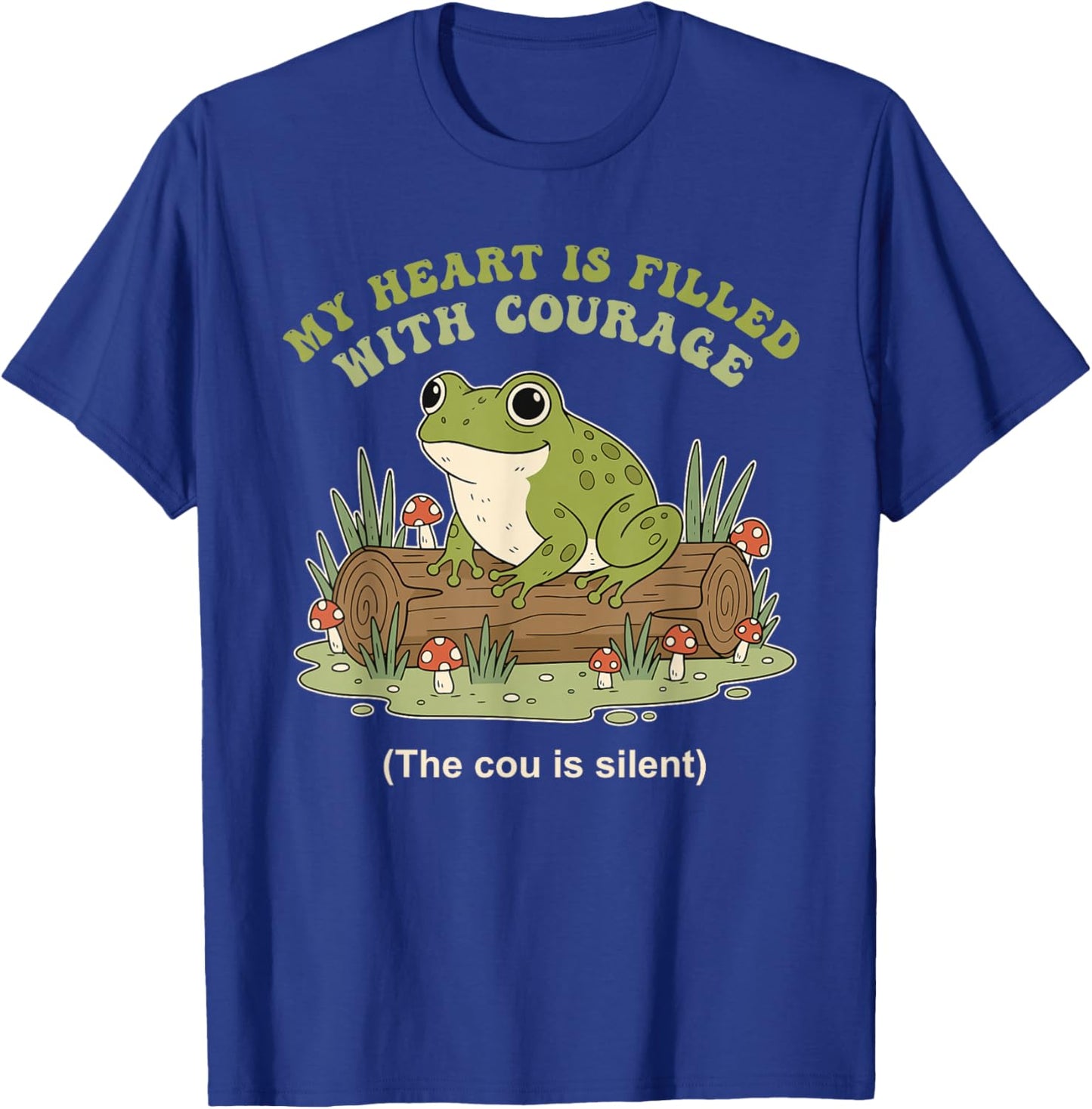 My Heart, Courage, Grammar Nerds, Writers T-Shirt - T-Shirt | Royal
