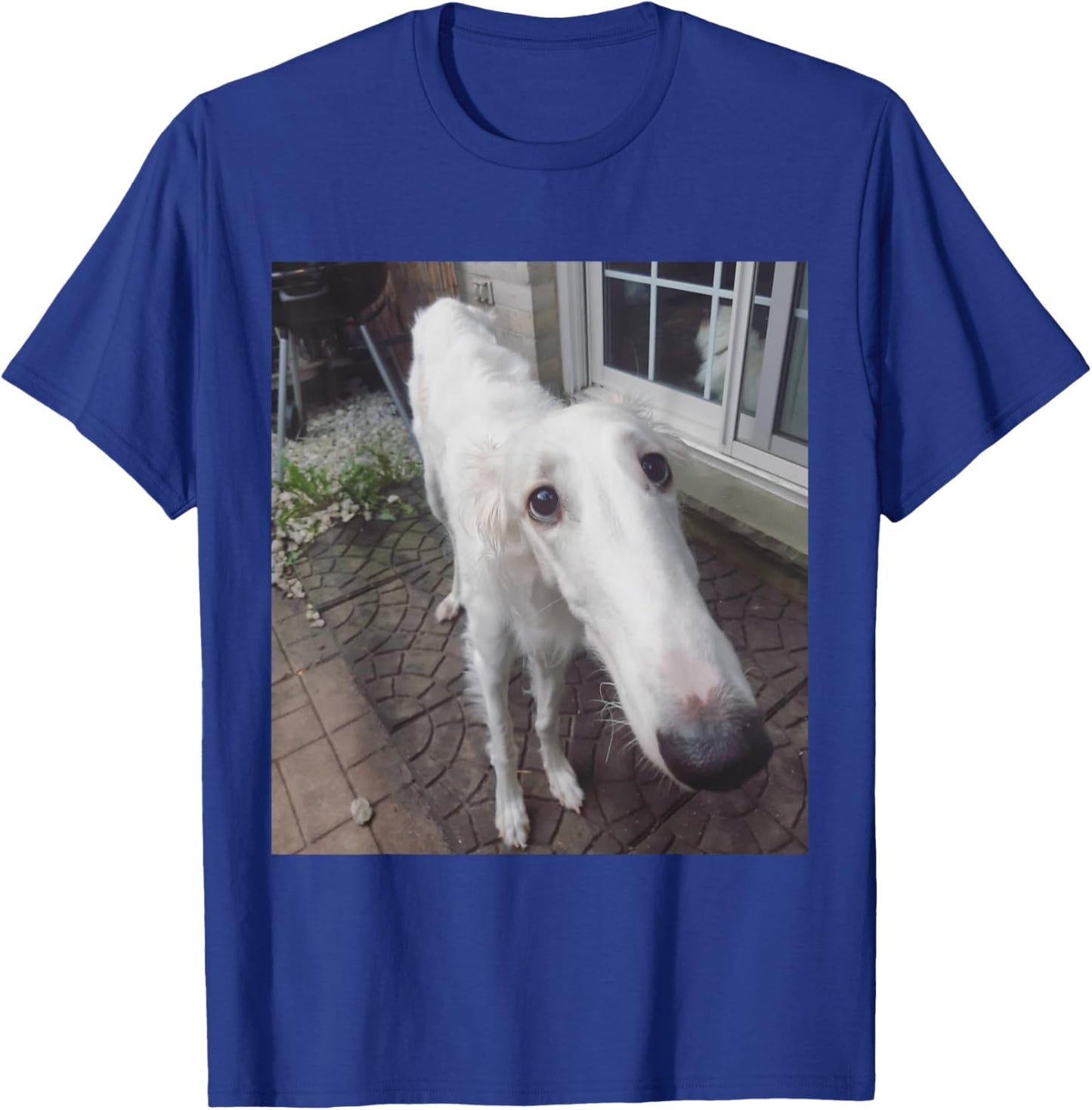 Funny Borzoi Long Nose Dog Meme T-Shirt - T-Shirt | Royal
