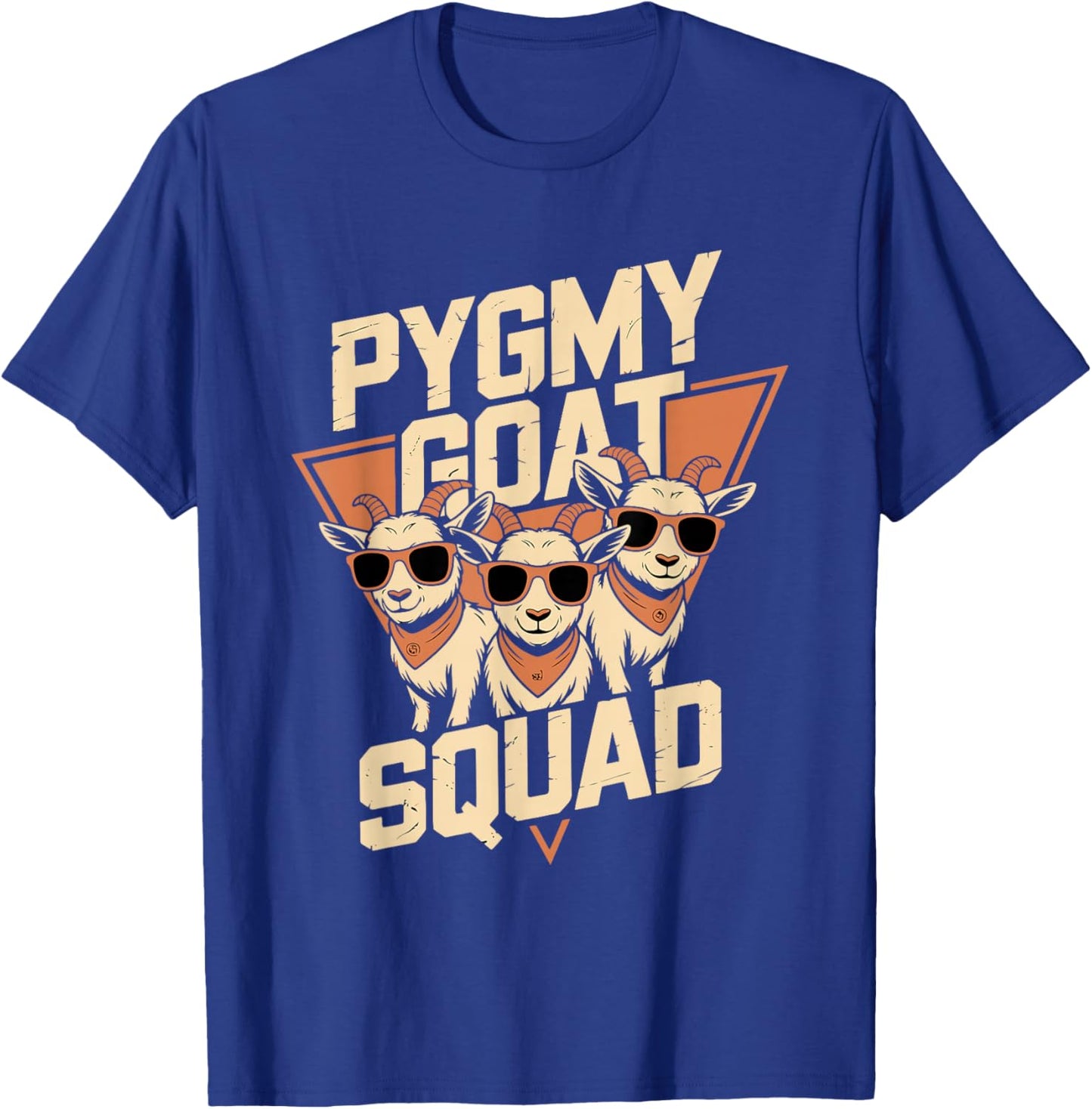 Pygmy Goat Mom Boer Goat Squad Farm Animals T-Shirt - T-Shirt | Royal