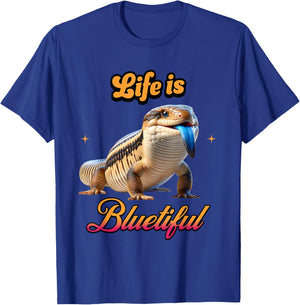 Blue Tongue Skink Owner T-Shirt - T-Shirt | Royal