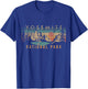 Parc National de Yosemite T-Shirt - T-Shirt | Royal