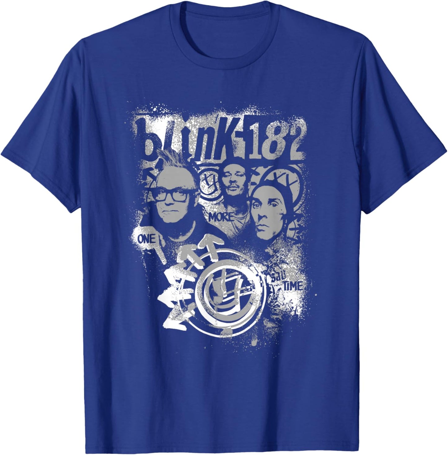 Official Portrait Blink-182 One More Time , Black, S T-Shirt - T-Shirt | Royal