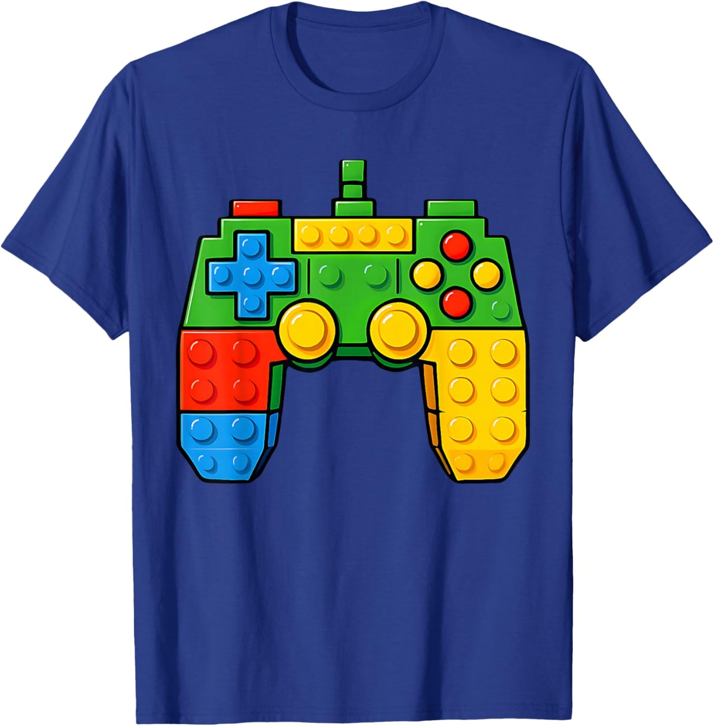 Console de Jeu Master Builder Block Building Briques Jouets T-Shirt - T-Shirt | Royal