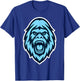 Yeti Abominable Snowman Mascot Logo T-Shirt - T-Shirt | Royal