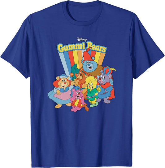 Disney Gummibärenbande Retro Premium T-Shirt - T-Shirt | Royal