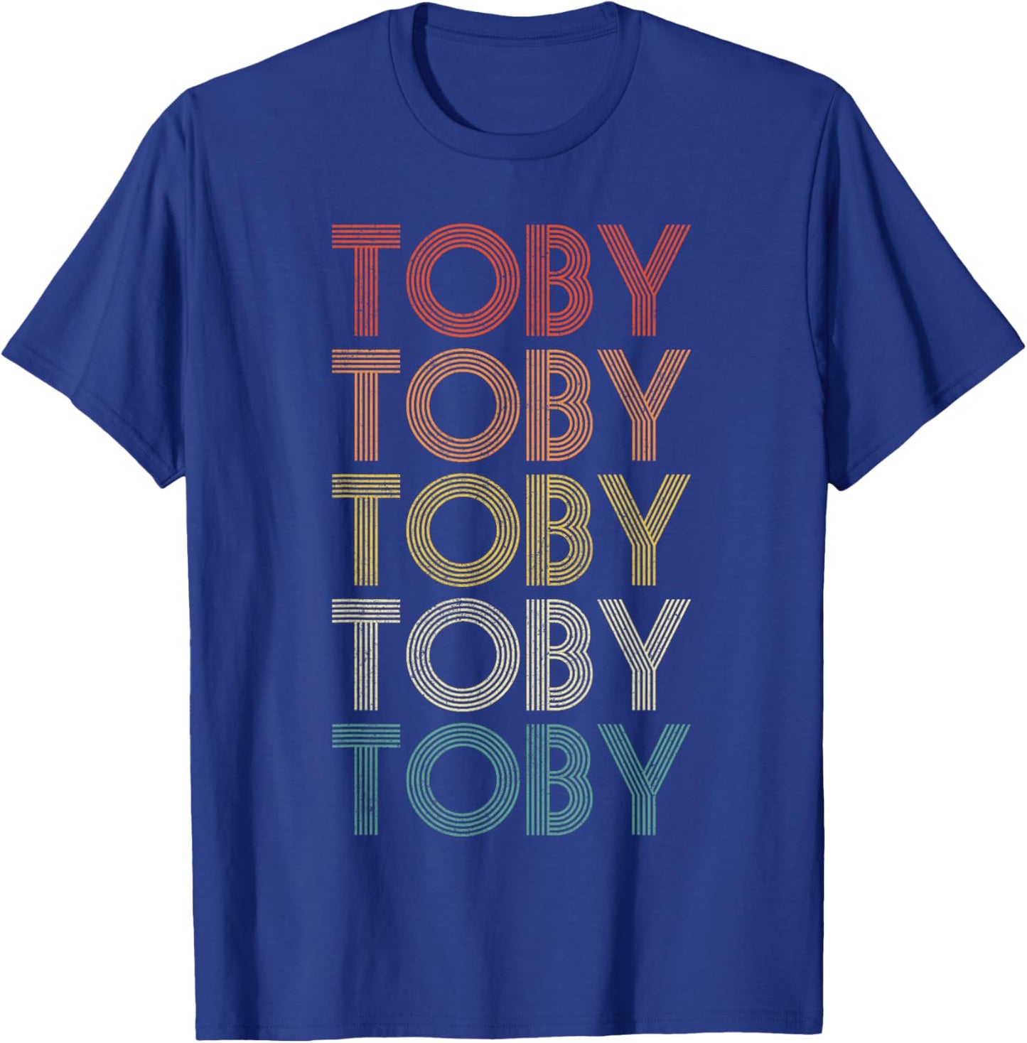 Toby Retro Vintage T-Shirt - T-Shirt | Royal