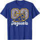 Go Cheer Jaguars School Team Spirit Vintage T-Shirt - T-Shirt | Royal