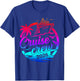 Cruise Crew 2026 Summer Vacation Trip Funny Matching Group T-Shirt - T-Shirt | Royal