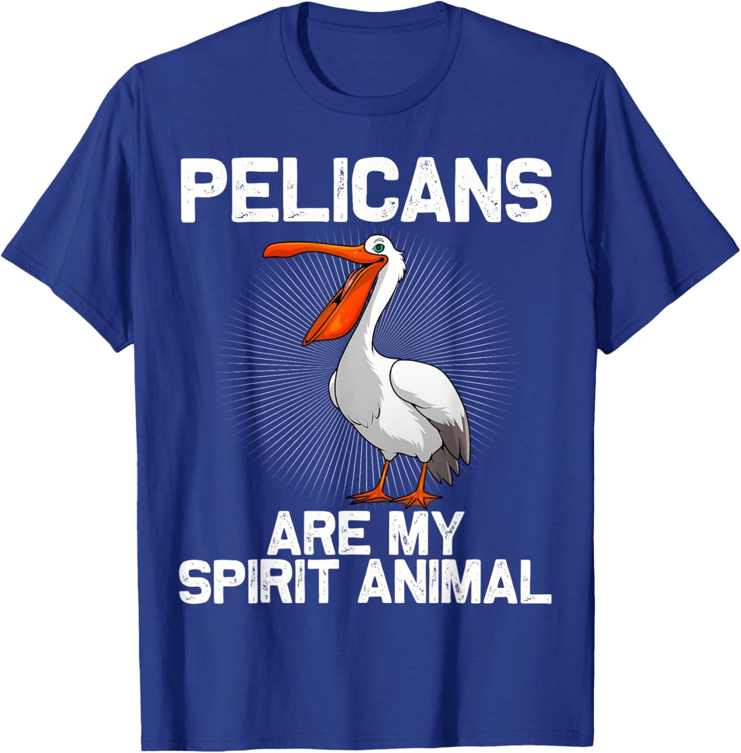 Cool Pelican Design Women Kids Pelican Bird Pelican T-Shirt - T-Shirt | Royal