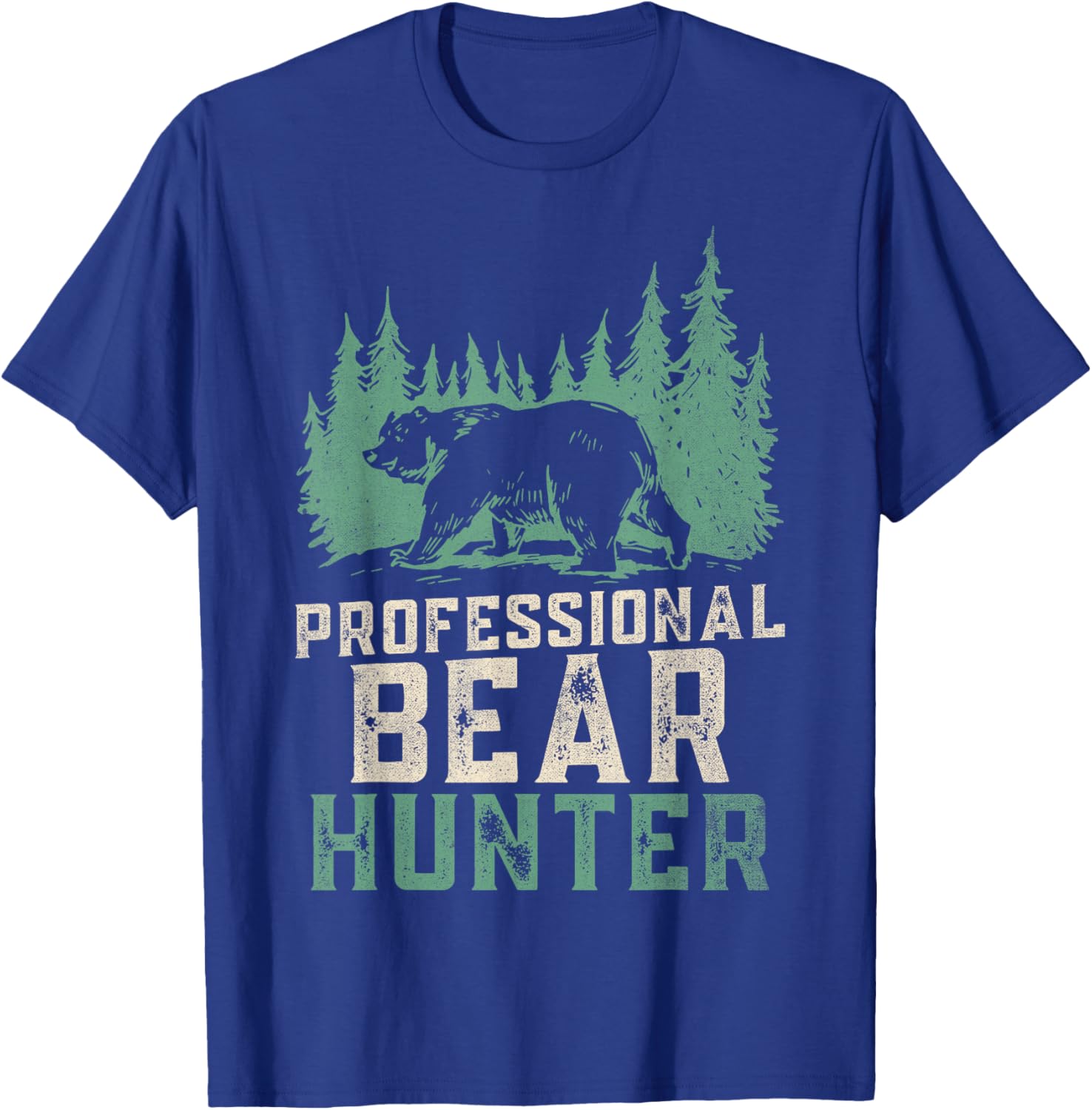 Bear Hunting T-Shirt - T-Shirt | Royal