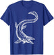Mosasaurus Illustration Mosasaur T-Shirt - T-Shirt | Royal