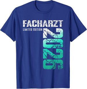 Facharzt Bestanden Abschluss Facharzt 2026 T-Shirt - T-Shirt | Royal