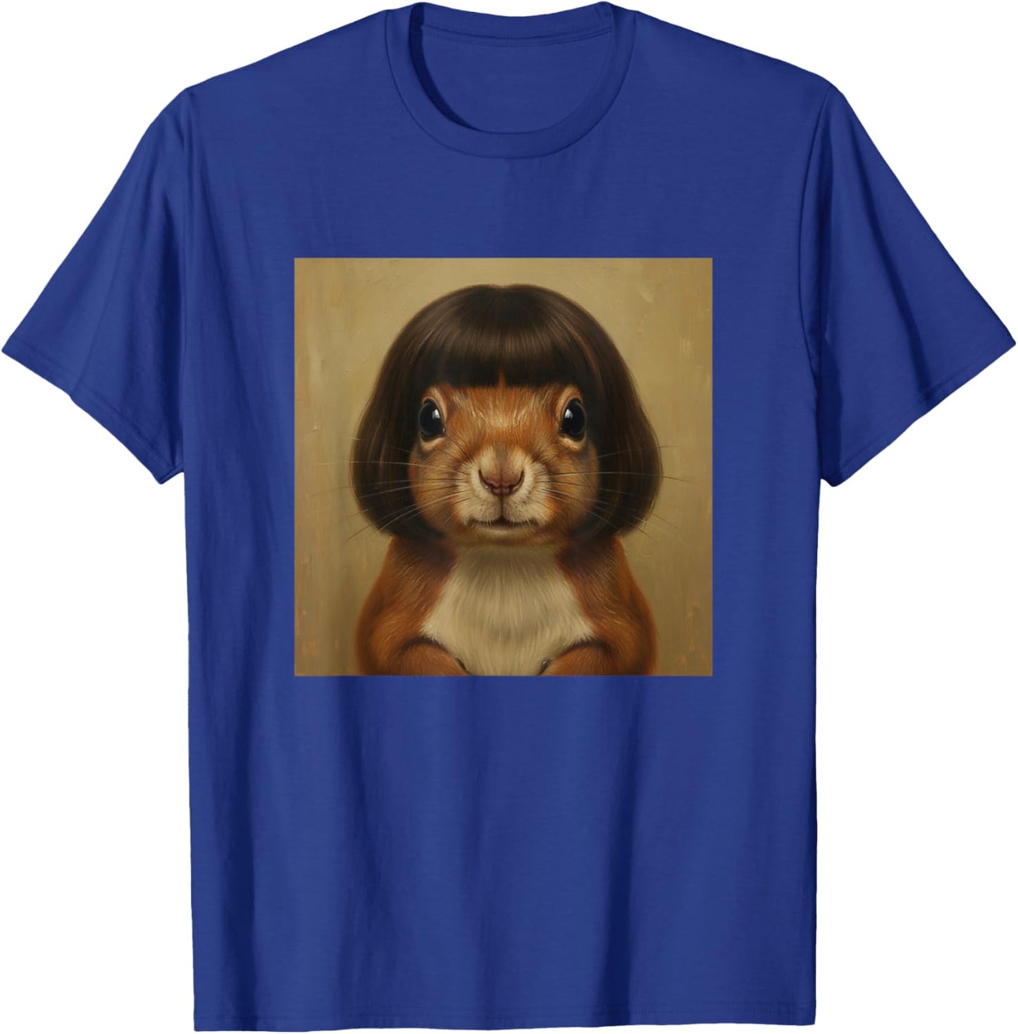 Funny Squirrel Bob Haircut Chipmonk Meme Women Kids T-Shirt - T-Shirt | Royal
