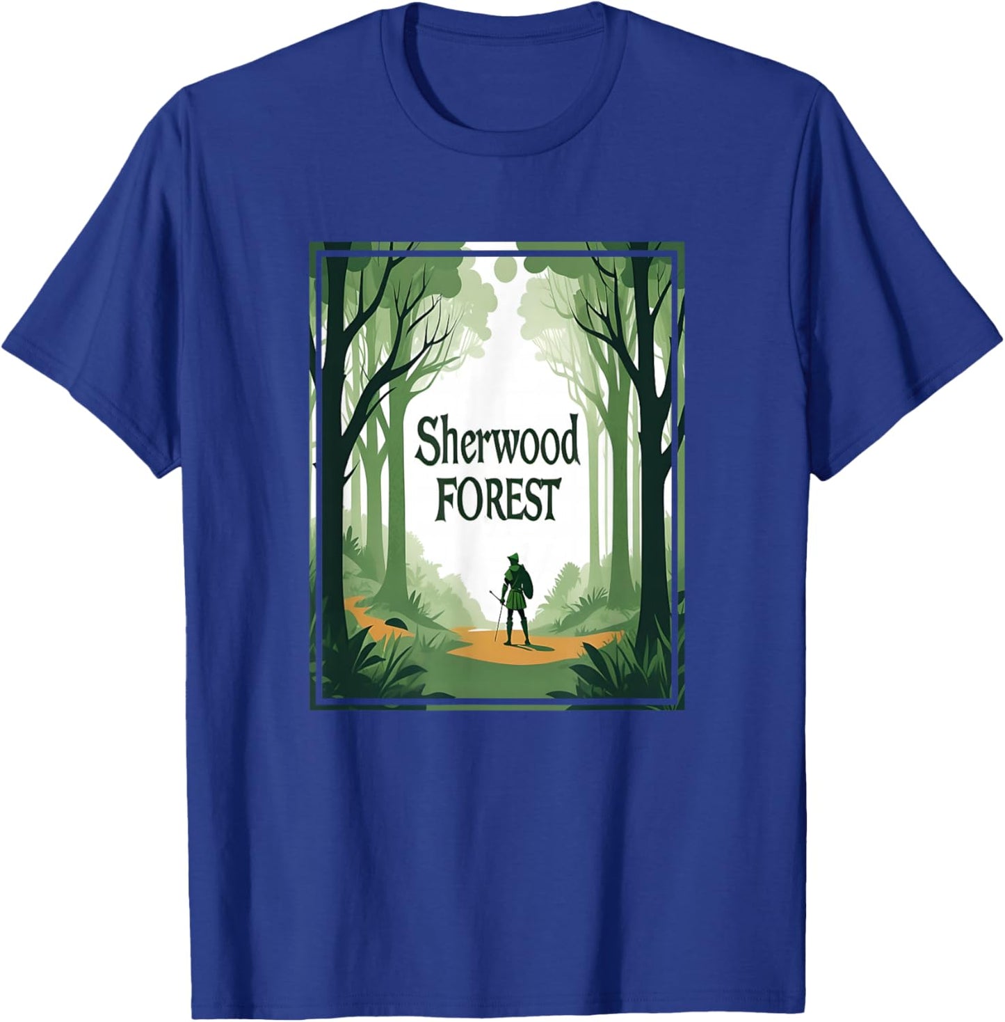 Sherwood Forest & Robin Hood T-Shirt - T-Shirt | Royal