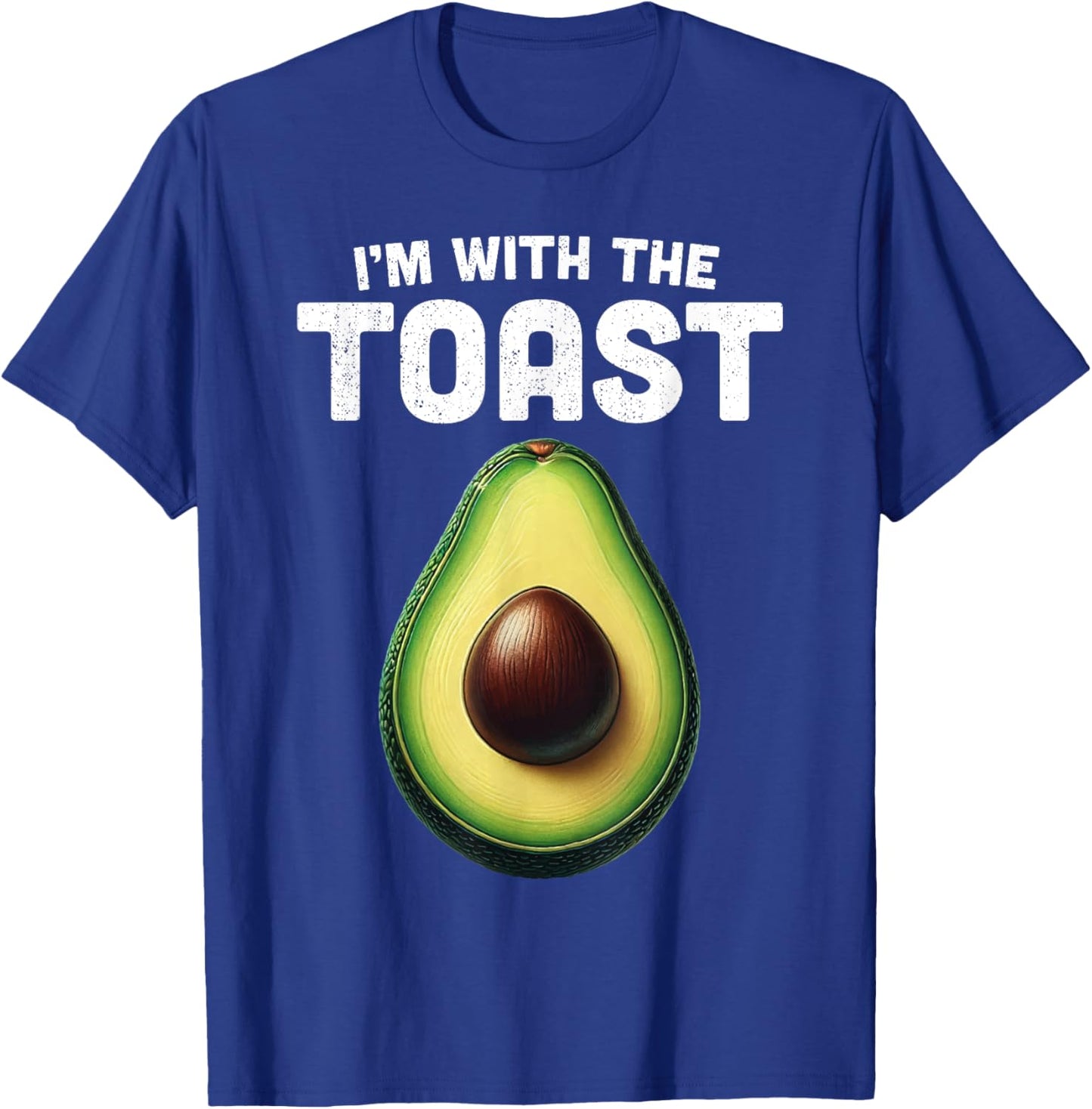 Im With Toast Shirt Avocado Matching Funny Halloween Costume T-Shirt - T-Shirt | Royal
