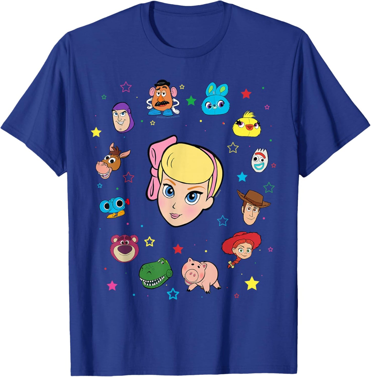 Disney and Pixar's Toy Story Bo Peep Big Face Collage T-Shirt - T-Shirt | Royal