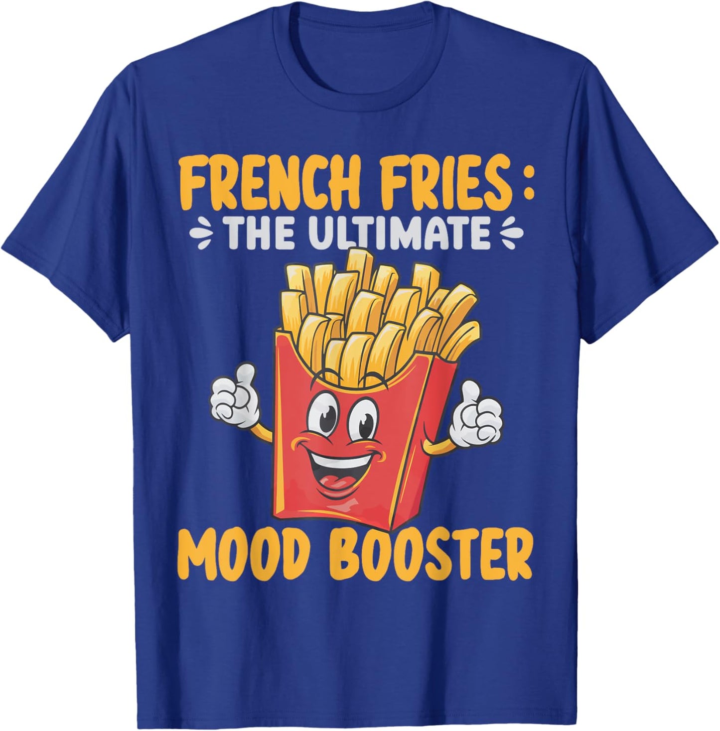 French Fries Art Women Fast Food Lover French Fry T-Shirt - T-Shirt | Royal