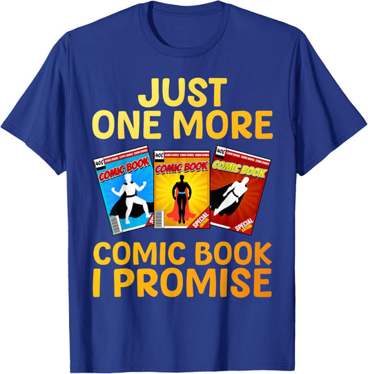 Funny Comic Book Design Women Comic Book Collectors T-Shirt - T-Shirt | Royal