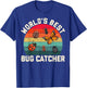 World's Best Bug Catcher Insect Explorer Nature Lover T-Shirt - T-Shirt | Royal
