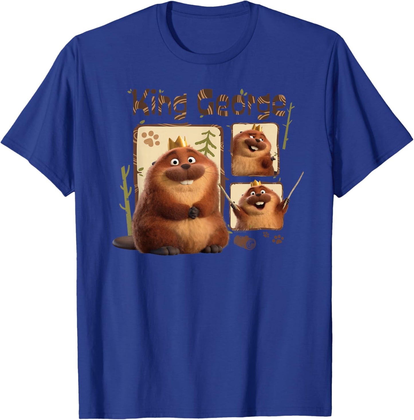 Disney and Pixar's Hoppers King George King of The Beavers T-Shirt - T-Shirt | Royal