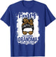 Honey Like A Normal Grandma Only More Awesome Messy Bun T-Shirt - T-Shirt | Royal