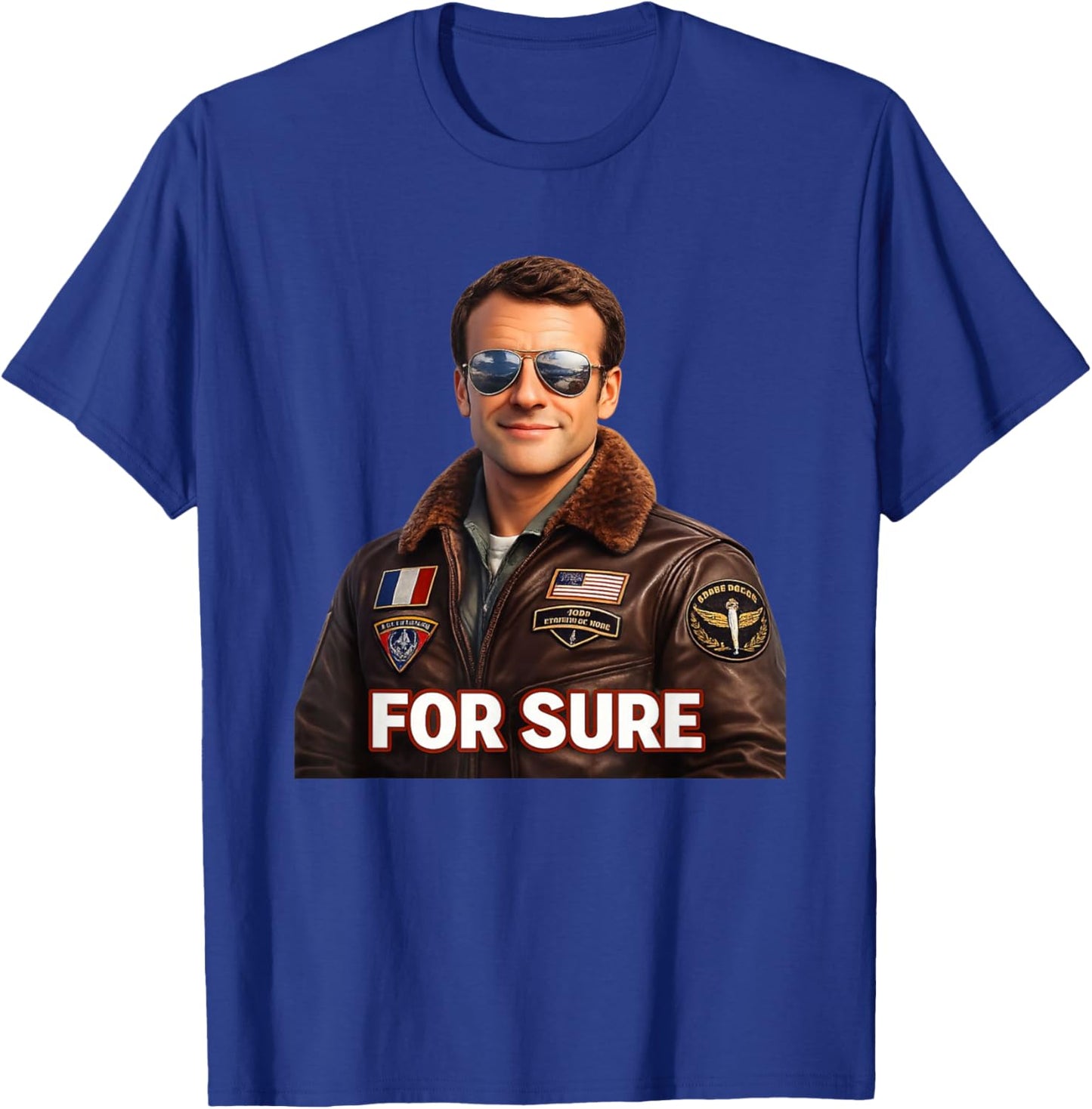 For Sure Sunglasses Aviator President Pilot Air T-Shirt - T-Shirt | Royal
