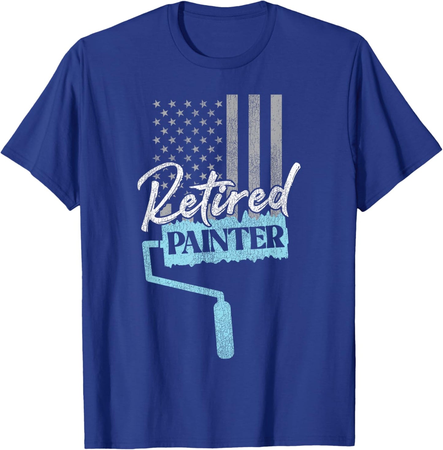 House Painter Decorator Retirement Retired Painter T-Shirt - T-Shirt | Royal