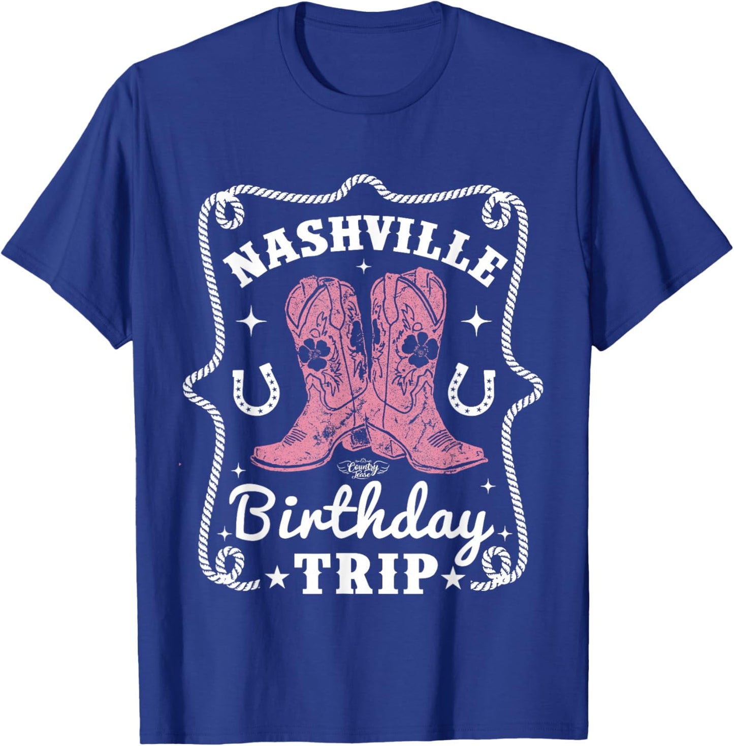 Nashville Birthday Trip Nashville Birthday T-Shirt - T-Shirt | Royal