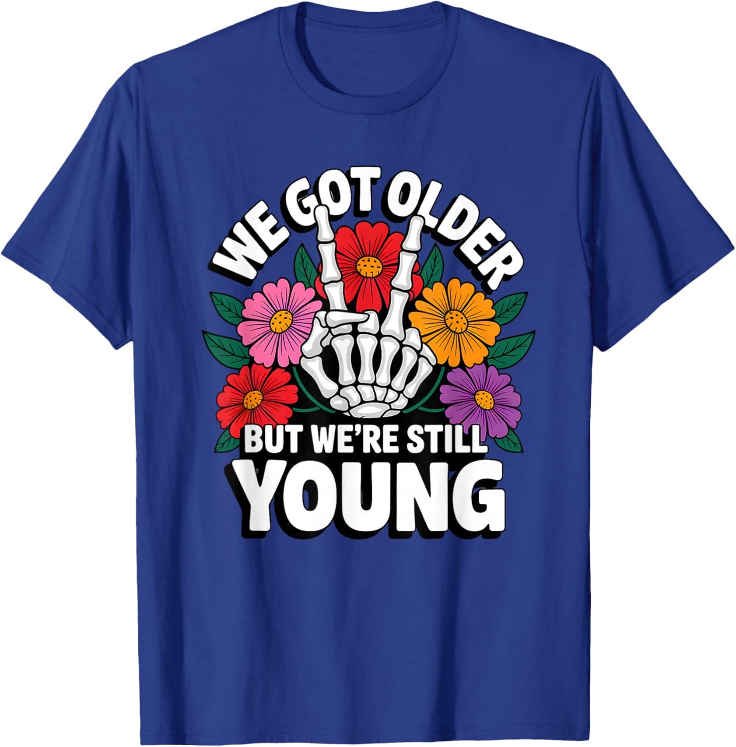 We Got Older But Were Still Young Emo It Was Never A Phase T-Shirt - T-Shirt | Royal