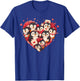 Funny Penguin Heart Valentine Penguin Kids T-Shirt - T-Shirt | Royal