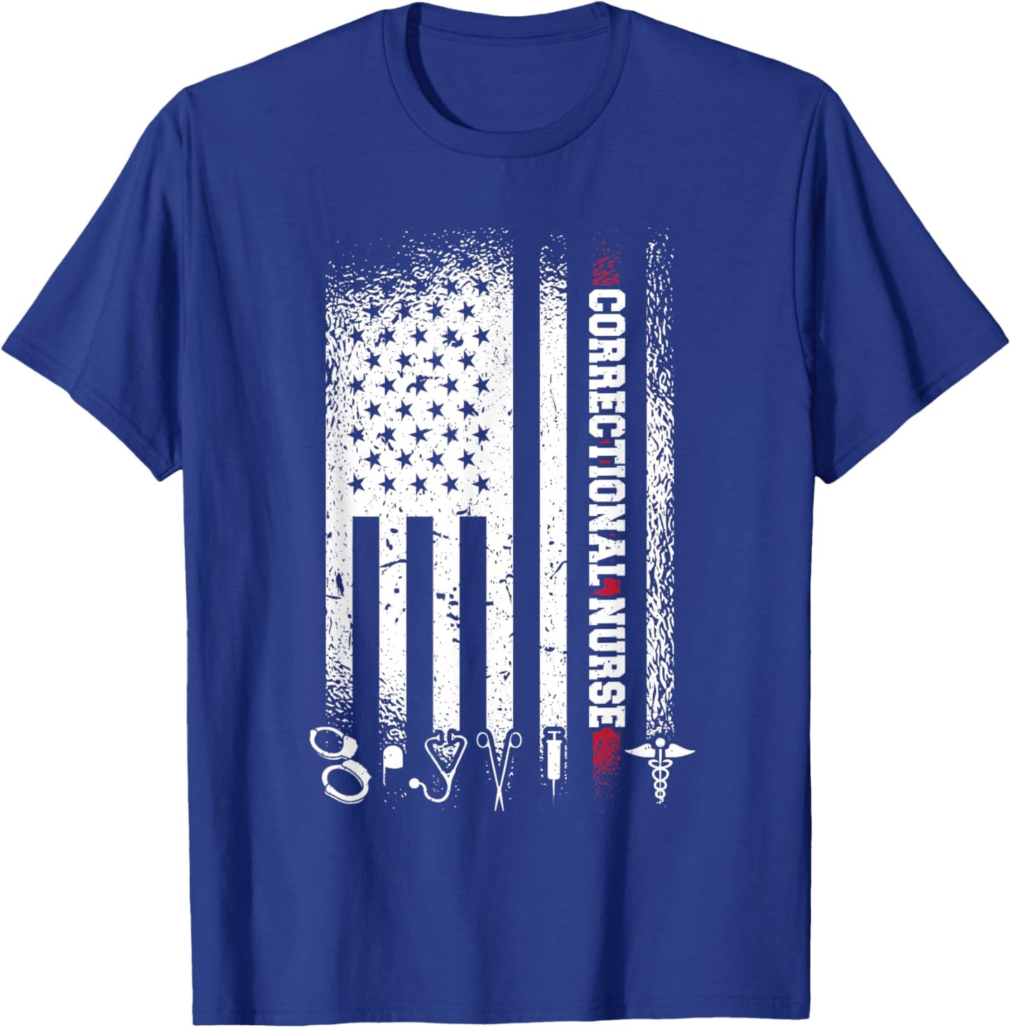 Corrections Nursing Jail Nurse Correctional Nurse T-Shirt - T-Shirt | Royal
