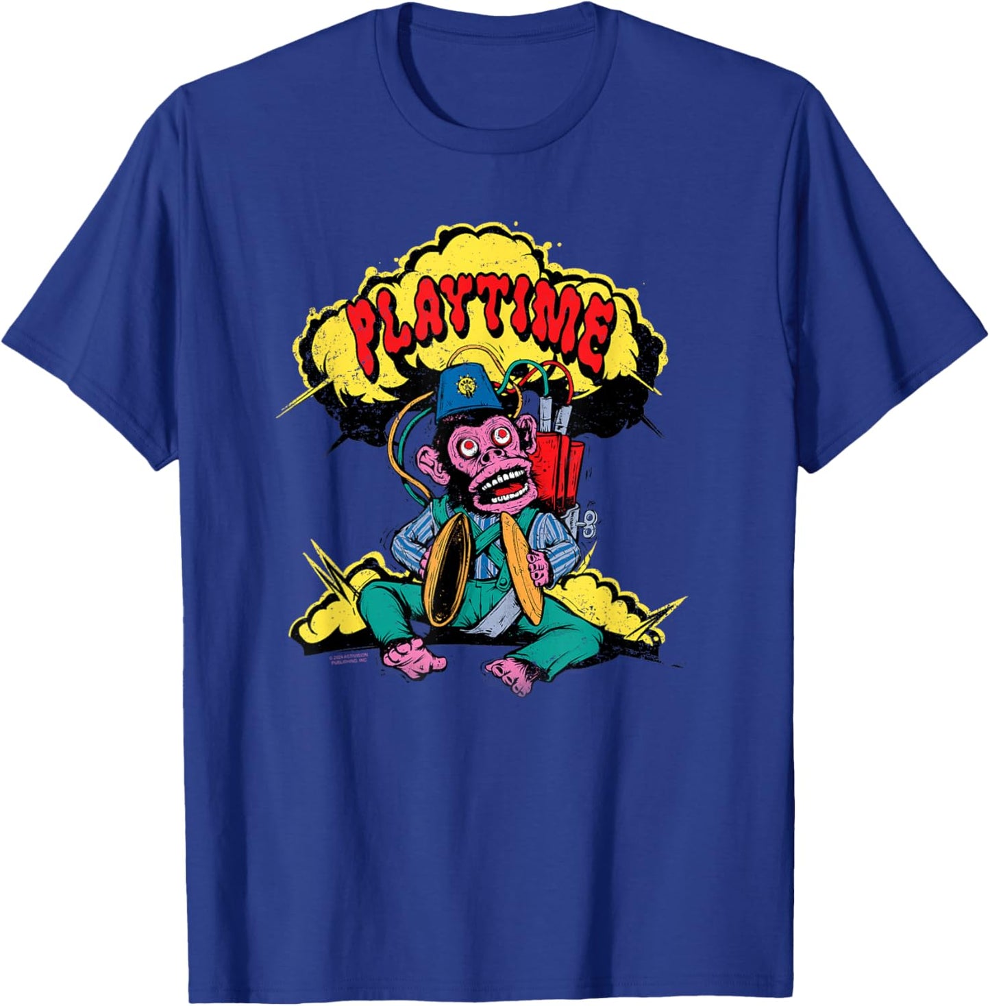Call of Duty Monkey Bomb Sketch Gaming T-Shirt - T-Shirt | Royal
