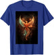 Phoenix Spirit Space Sky Firebird Mythical Symbol of Renaissance T-Shirt - T-Shirt | Royal