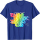 George Michael Tonight The Music Retro Rainbow (Light) T-Shirt - T-Shirt | Royal