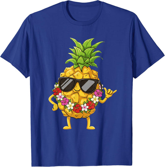 Aloha hawaiianische süße Ananas T-Shirt - T-Shirt | Royal