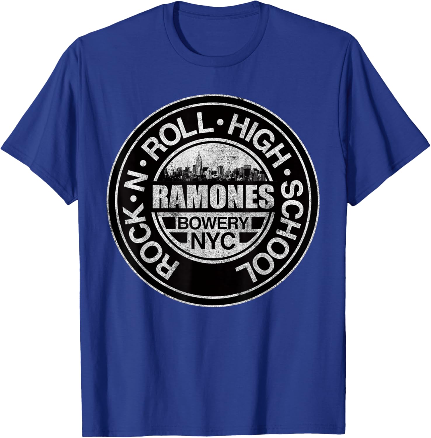Ramones Bowery NYC T-Shirt - T-Shirt | Royal