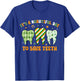 It’s A Beautiful Day to Save Teeth Funny Dentist Retro T-Shirt - T-Shirt | Royal