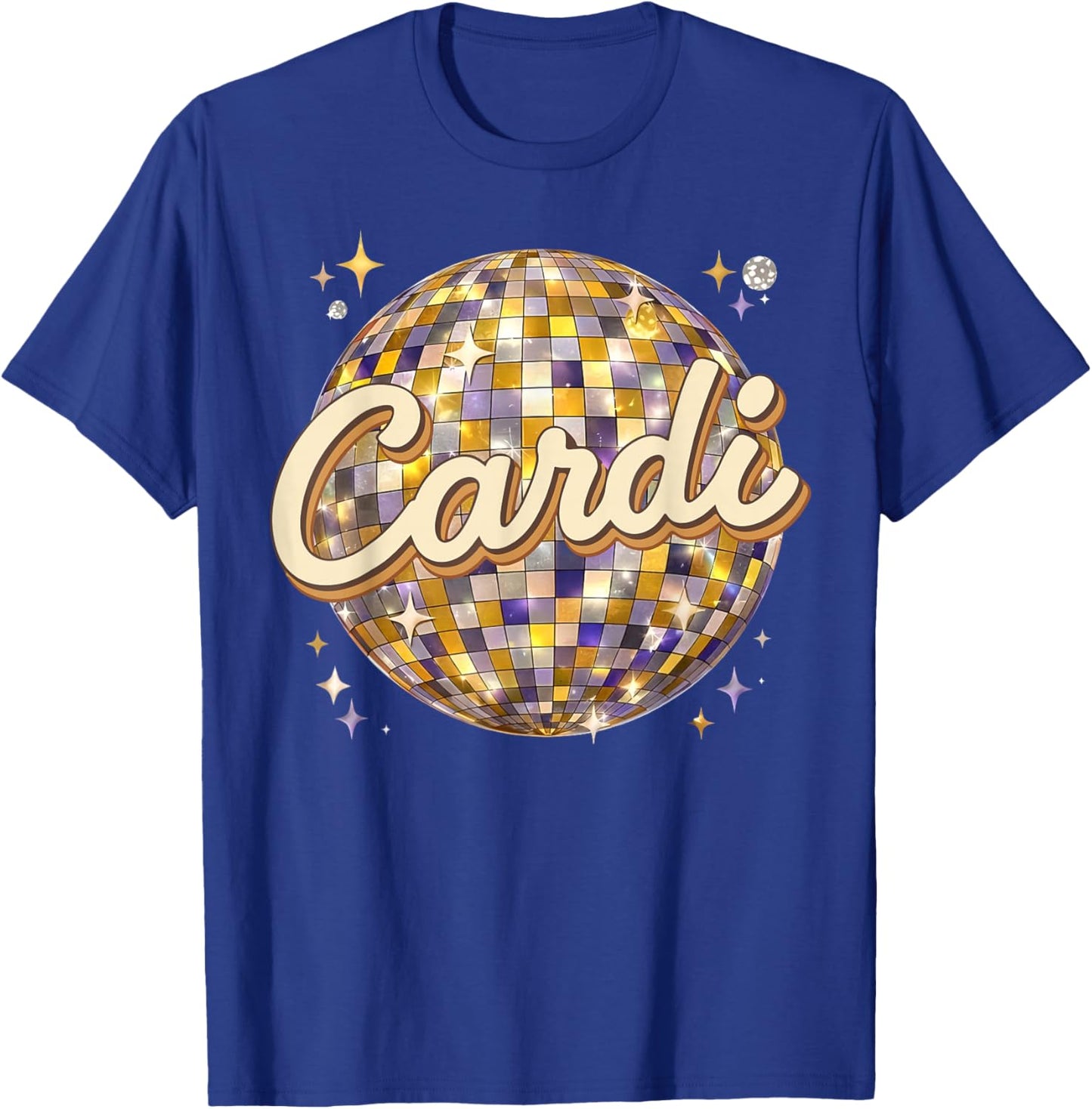 Cardi Vintage T-Shirt - T-Shirt | Royal