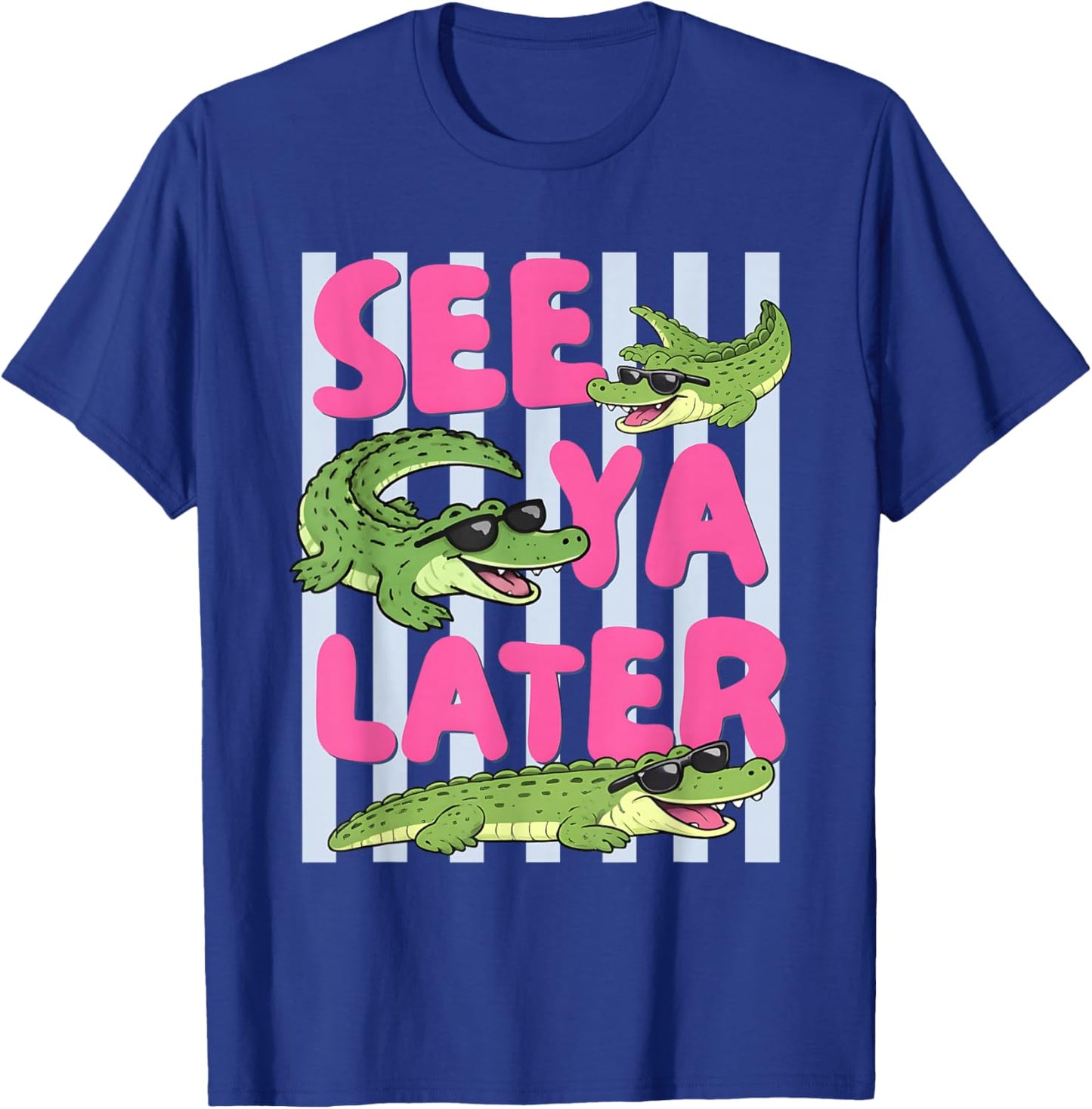 See Ya Later School’s Out for Summer Vacation Teacher Kids T-Shirt - T-Shirt | Royal