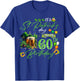 60 Years Old Lucky St. Patrick’s Day It's My 60th Birthday T-Shirt - T-Shirt | Royal