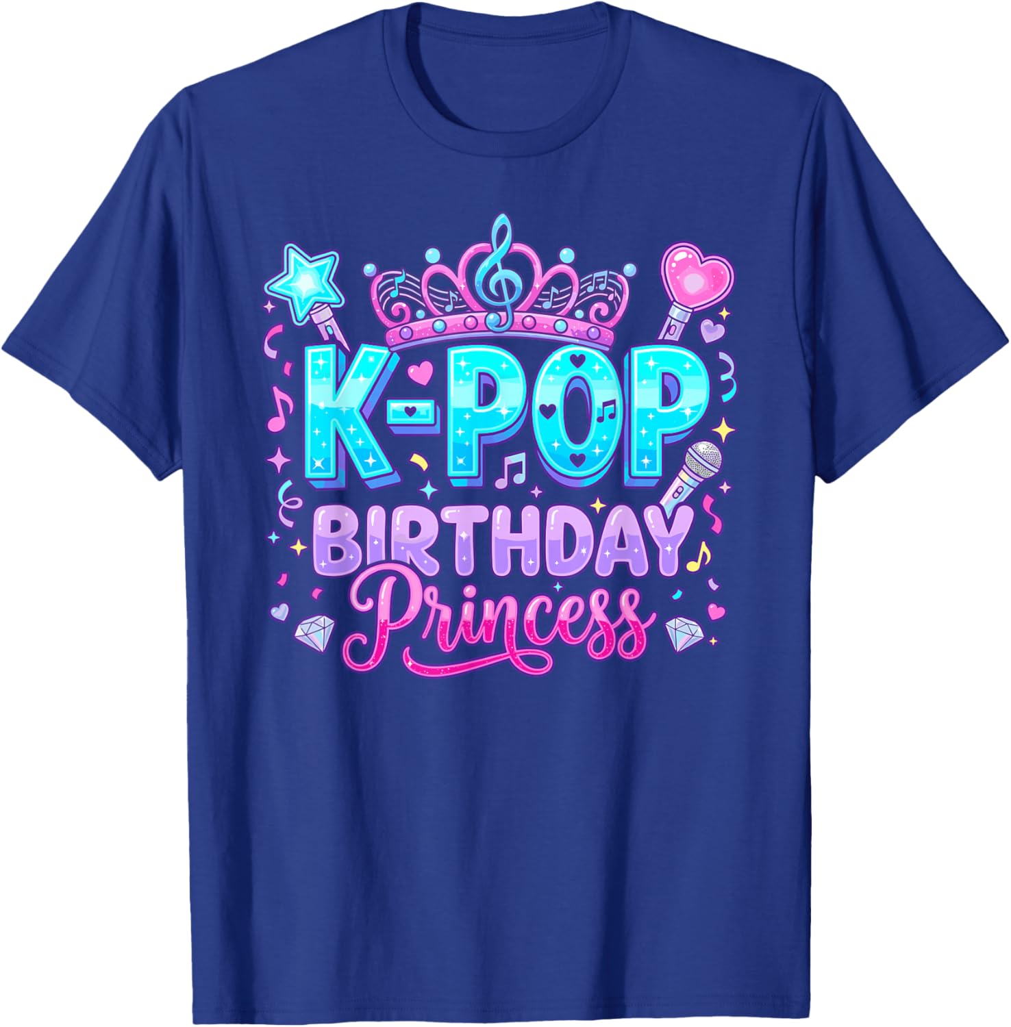 K-Pop Birthday Princess T-Shirt - T-Shirt | Royal